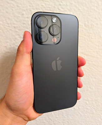 Apple iPhone 14 Pro 128GB Black Slate Factory Unlocked iOS Wi Fi Bluetooth 85%BH