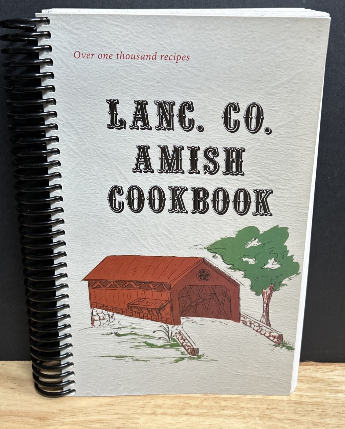 LANC. CO. AMISH COOKBOOK by Sallie Lapp & Sylvia Miller, 1982, Lancaster County-image