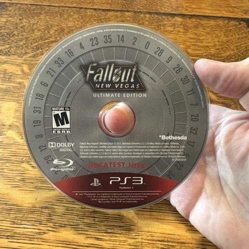 Fallout: New Vegas Ultimate Edition Sony PS3 PlayStation 3 Disc Only Tested