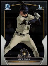 2023 BOWMAN DRAFT CHROME MIKE BOEVE RC MILWAUKEE BREWERS #BDC-192