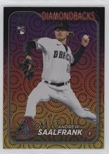 2024 Topps Series 2 Holiday Andrew Saalfrank #406 1u6