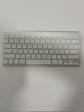 Apple A1314 Wireless Keyboard Silver Aluminum