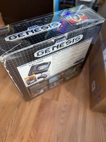 Sega Genesis Console CIB Sonic System Tested Complete w/ Inserts Box Protector