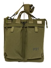 Military Shoulder Bag Canvas KHK Plain
