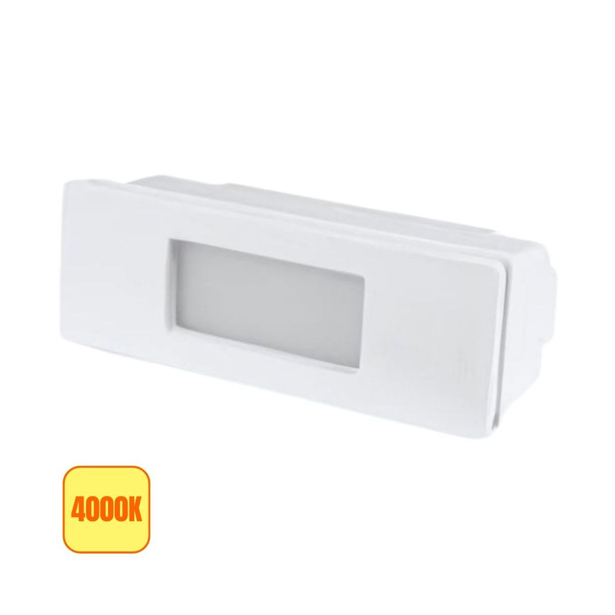 Segnapasso LED Nina 150 Incasso R7s Bianco 4W 4000K IP55 - Fumagalli