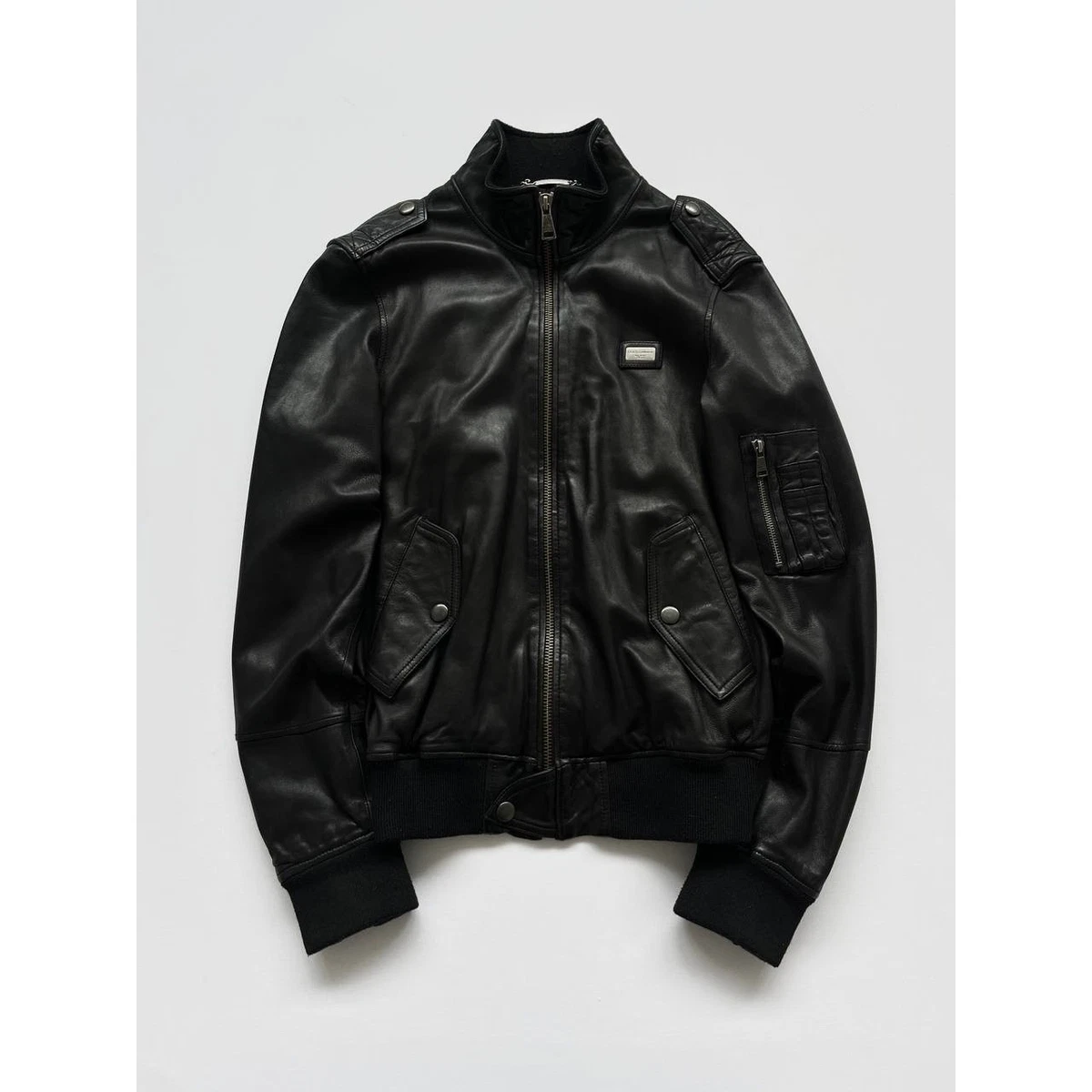 Dolce&Gabbana Leather Outer Shell Jackets for Men for Sale | Shop