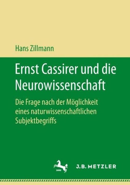 Ernst Cassirer Und Die Neurowissenschaft Hans Zillmann-image