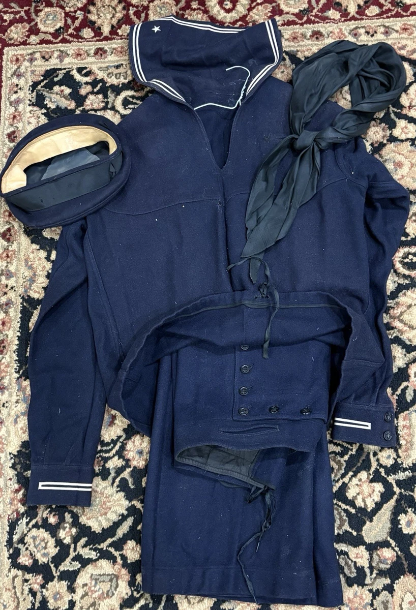 Ww2 Navy Hat In Original Ww2 Collectible Us Uniforms for sale | eBay