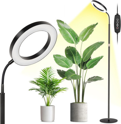 LBW Grow Lights for Indoor Plants with Stand Full Spectrum, Floor Plant Lights f