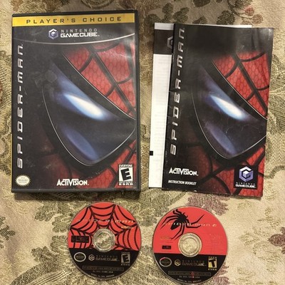 Spider-Man (CIB) & Spider-Man 2 Nintendo GameCube, 2002 Tested Works Nice Discs