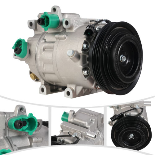 A/C Compressor with Clutch for Hyundai Elantra 2007-2012 L4 2.0L VS16 977012H100 - Picture 5 of 21