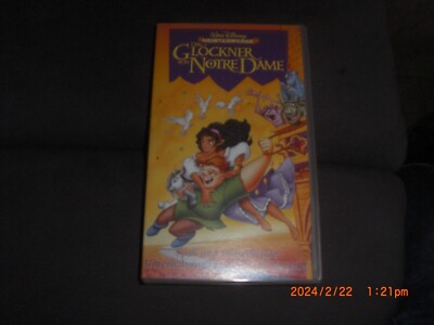 VHS Der Glöckner von Notre Dame   Walt Disney  NEU  s. Bilder