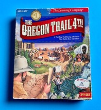 The Oregon Trail 4th Edition 3 CD Set The Learning Company 1999