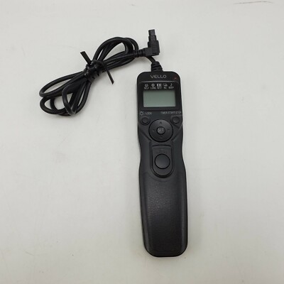 Vello ShutterBoss Timer Shutter Remote 3-Pin Connector for Canon DSLR Cameras
