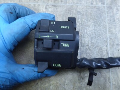 1988 Kawasaki ZX600C Ninja GPX K277-2) left hand controls switches 1988 Kawasaki ZX600C Ninja GPX K277-2) left hand controls switches