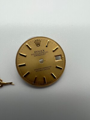 Rolex Datejust Champagne 26mm Wahlschalter Zifferblatt