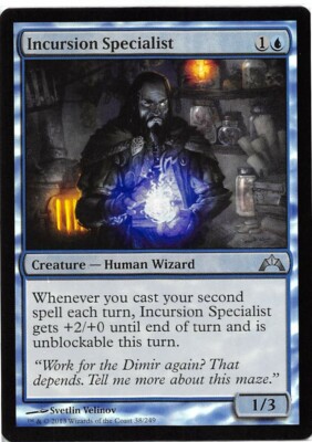 Incursion Specialist *FOIL Uncommon* Magic MtG x1 Gatecrash SP