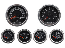 Motor Meter Racing Vd 6 Gauge Set Mechanical Speedometer Kmh C Bar 85mm 52mm Motor Meter Racing Vd 6 Gauge Set Mechanical Speedometer Kmh C Bar 85mm 52mm