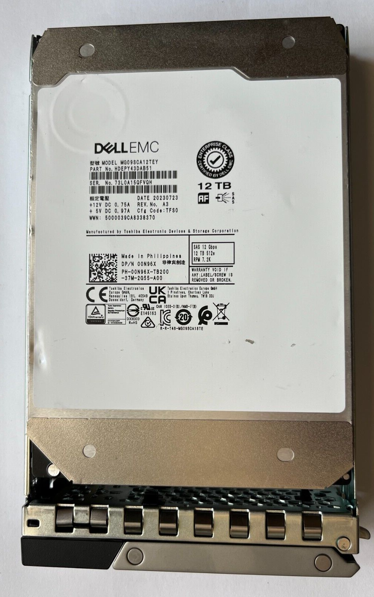 Dell 12TB SAS 3.5