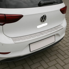 Ladekantenschutz Edelstahl mit Abkantung für VW POLO 6 VI Facelift ab Bj.11/2021