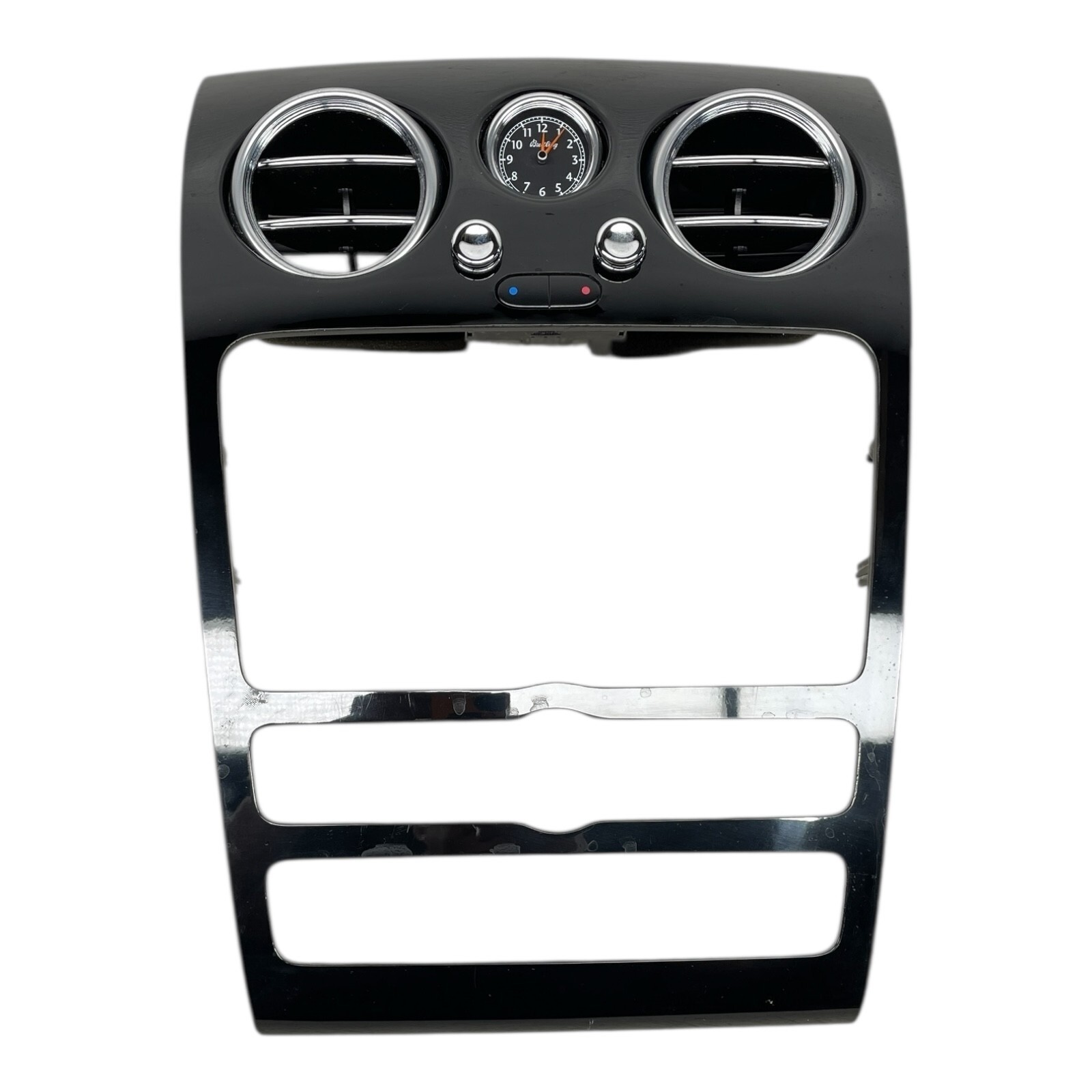 03-10 Bentley Continental GT Dash display bezel molding & air vent OEM 3W0919204