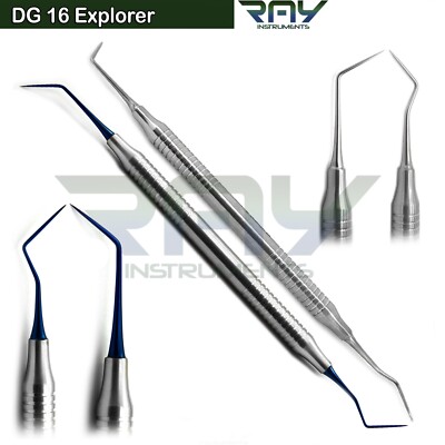 Dental Probe DG 16 Explorer Root Canal Hollow Handle Diagnostic Instruments CE