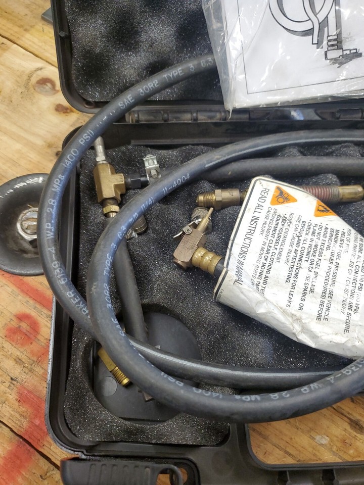 SnapOn fuel injection pressure gauge set mt337b eBay