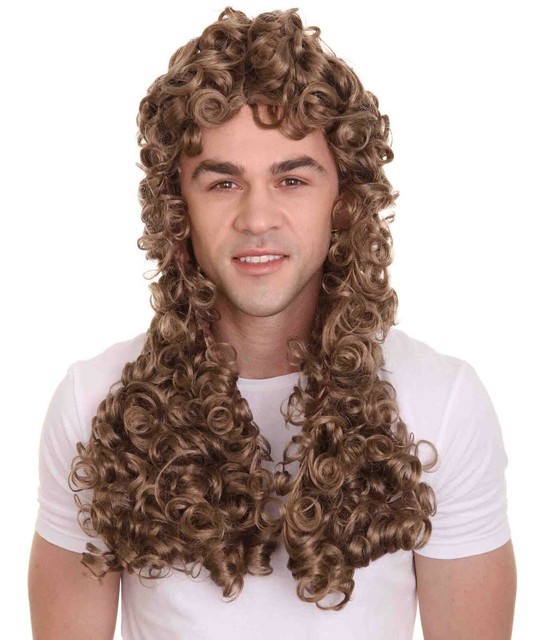 brown vampire wig