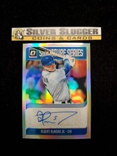 2018 Albert Almora Optic Signature Series Silver Auto! Chicago Cubs!