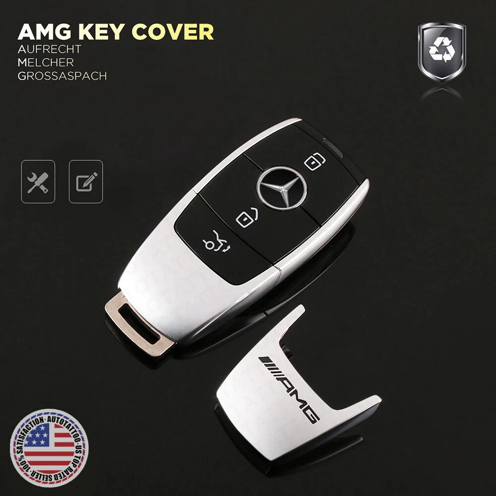 AMG Edition New Remote Key FOB Cover Holder Protect Replace For Mercedes  Sport