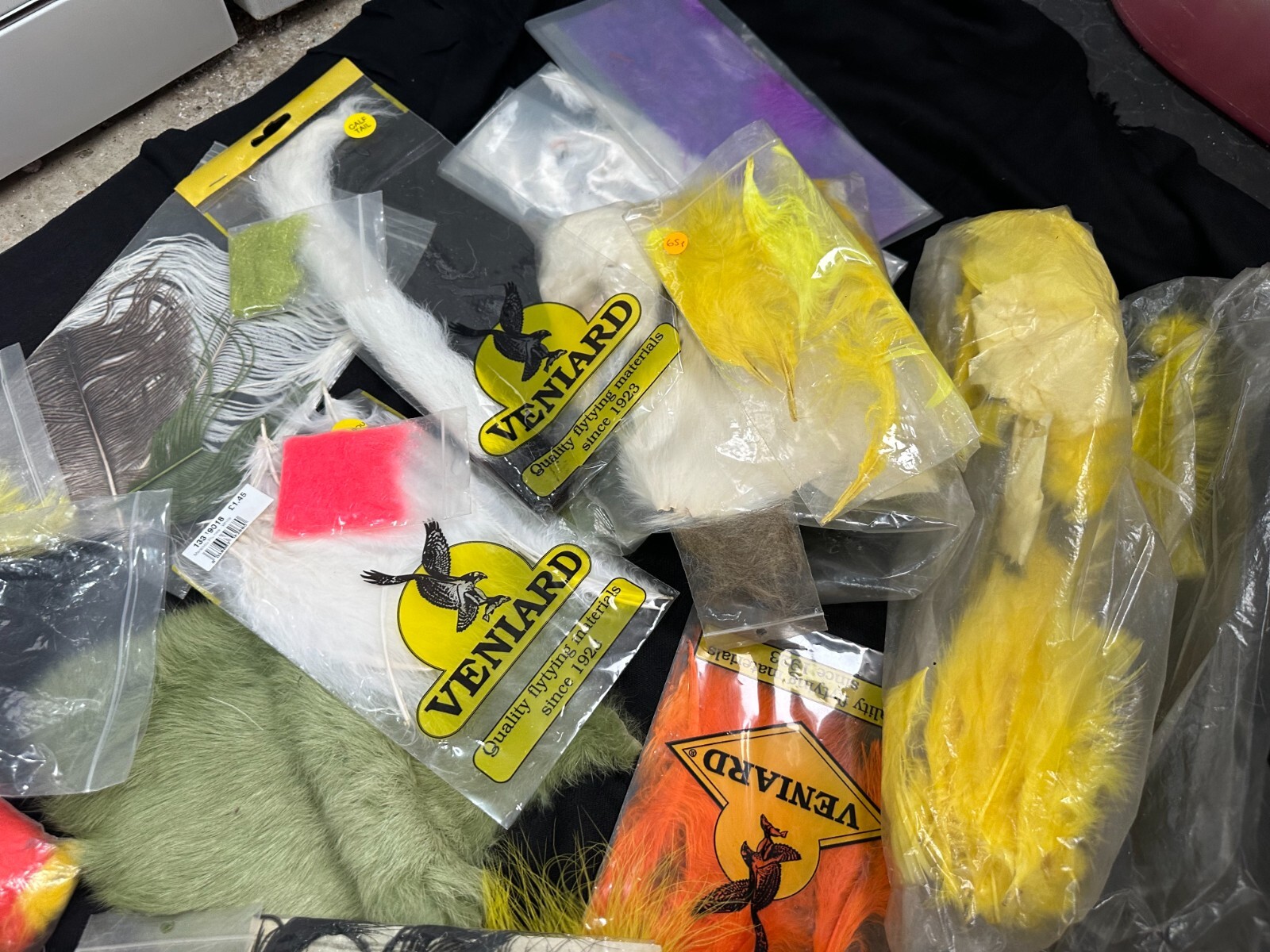 Fly Tying Materials Joblot Collection Mixed Colours Flys Flies eBay