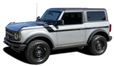 NEW FORD BRONCO 2D Retro Vinyl Graphic Decal stripe CUSTOM COLORS 3M VINYL!!