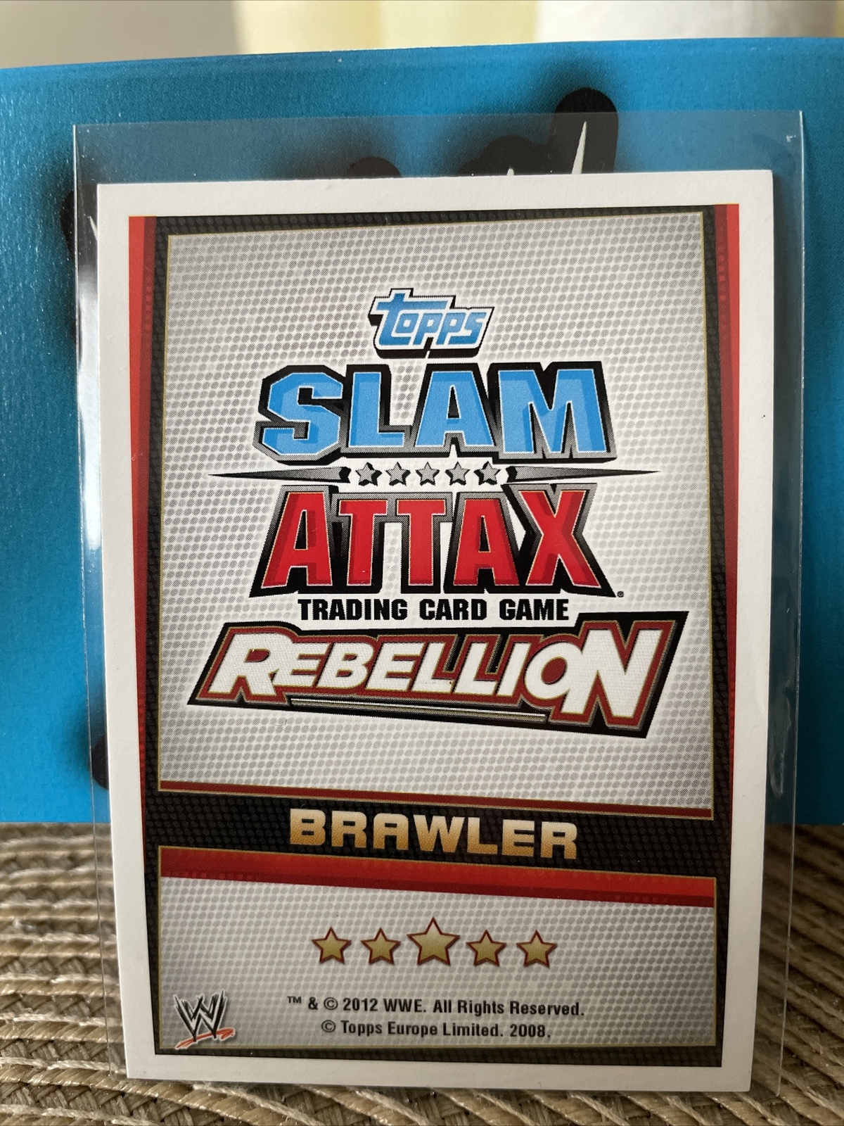 2012 Wwe Topps Slam Attax Rebellion Stone Cold Steve Austin Stone Cold Stunner