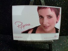 Pippa Gordon Pre-Print QVC Original Cast Card . Tv Actress Model Presenter