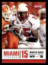 Martin Nance 2006 SAGE Aspire Rookie Card #26 Miami Ohio