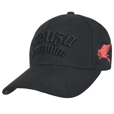Yakuza Premium Basecap 2580 schwarz Snapback Cap Mütze Einheitsgröße black 