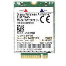 SIERRA EM7345 04X6014 4G LTE WWAN Card for Thinkpad X250 X1C W550 T450 X240 T440