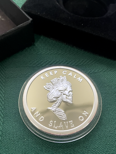 2013 1oz Your Highness - Slave Queen/Cannabis SBSS Proof Round In Box + Capsule - Picture 10 of 17