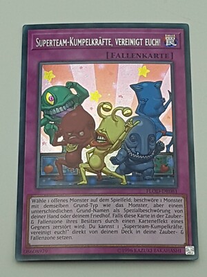 Yu-Gi-Oh! Einzelkarte Superteam-Kumpelkräfte, vereinigt euch! Secret Rare NM 