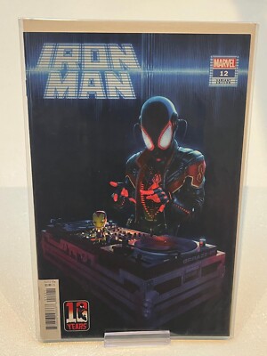 IRON MAN #12 (2021)   10th Anniversary MILES MORALES RAHZZAH Variant 