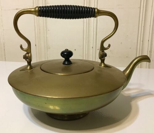 Vintage S&S Co Tea Kettle Excellent Condition Great Patina for Use or Display  - Picture 1 of 12