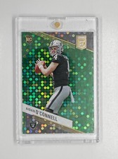 2023 Donruss Elite Aidan O’Connell RC Green Disco #101 Raiders Rookie Oconnell