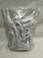 30-PACK Samsung Galaxy Micro USB Charging Cable - White 5ft - Genuine OEM