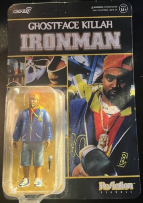 Super7 Ghostface Killah Ironman ReAction Figure 9.5cm