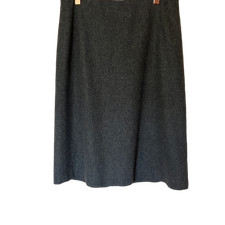 Gap Stretch Wool Blend Fully Lined A Line Skirt