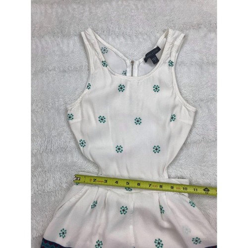 Kendall & Kylie Romper Juniors Small Back Zip Shorts Sleeveless Pockets - Picture 7 of 8