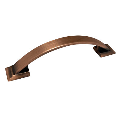 Candler Kitchen Cabinet Drawer Pull 3'' Center to Center Brushed Copper - pack o