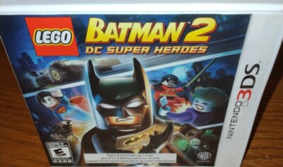 LEGO Batman 2 DC Super Heroes Nintendo 3DS Complete CiB! DC Comics