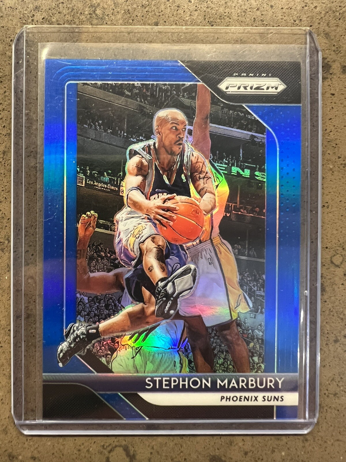 2018-19 Panini Prizm Stephon Marbury Prizm BLUE Card SP #/199 Suns