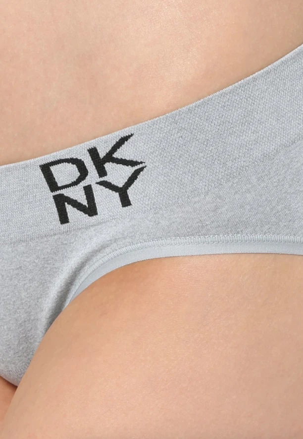 Bikini DKNY Gris Energía Diseño Sin Costuras Para Mujer Talla M L70848 Foto 3 de 3